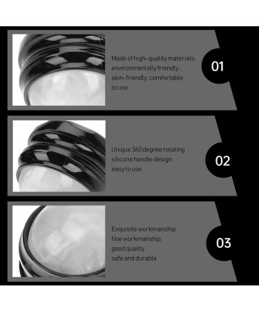 Ultechnovo Massage Ball Roller for Face & Body Essential Oil Resined Muscle Massager & Ice Massage Fascia Ball for Pain Relief - Buy Online on GoSupps.com