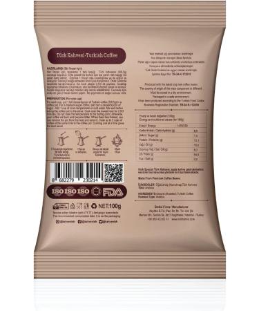 Nish Turkish Coffee Set Of 10 (10 x 100 gm) - Buy Online on GoSupps.com