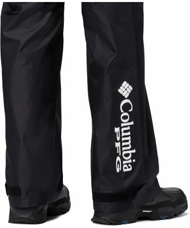 Columbia Men's PFG Storm Bib Pant Black - Size 6X x 32 L - Buy Online on GoSupps.com