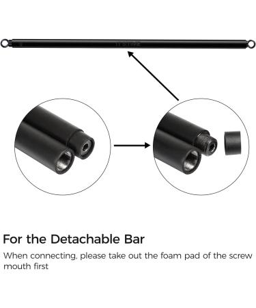 INNSTAR Resistance Bands Bar - 38" Black Max Load 800lbs for Home Gym & Full Body Workout | Power Lifting Fitness Attachment - Camo Green - Buy Online on GoSupps.com