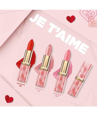 L'Or al Paris Makeup Limited Edition Je T'Aime Color Riche Lipstick 235 Nude - Full Color Satin Finish | International Shipping Available - Buy Online on GoSupps.com