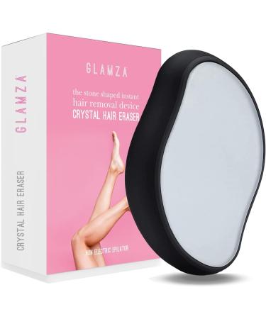 Crystal Hair Eraser Stone | Fast Effective Magic Crystal Hair Remover for Women & Men (Pink)