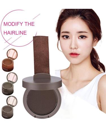 Hair Fluffy Powder Hairline Modified Repair Hair Loss Shadow Trimming Powder Natural Makeup Cover Beauty Concealer Hair 01 Dark gray 4 g (Pack of 1) - Buy Online on GoSupps.com
