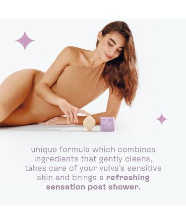 B.O.B BARS OVER BOTTLES Intimate Wash Bar | pH Balanced for Women | Natural Vegan & Eco-Friendly | Waterless & Zero Waste - Buy Online on GoSupps.com