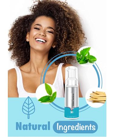 Fluoride-Free Whitening Toothpaste Foam - 3PCS Mousse Cleansing & Stain Removal with Baking Soda | 60ml - Buy Online on GoSupps.com