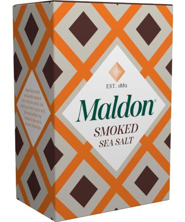 Maldon Natural Sea Salt Smoked Flakes 125g - Buy Online on GoSupps.com