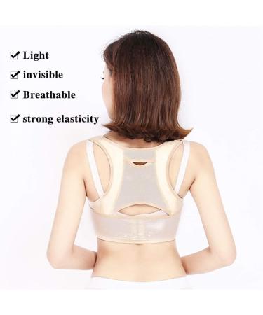 Buy Invisibility Women's Upper Back Correction Belt - Orthopedic Corset for Humpback Relief | Small Size - Buy Online on GoSupps.com