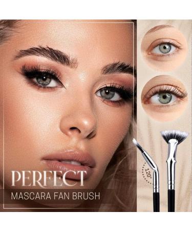 Mascara Fan Brush for Lashes Dolly Mascara Fan Brush Mascara Brush Lash Wand Brush Fan for Natural Lifted Effects and Enhance Lower Lashes (5PCS) - Buy Online on GoSupps.com