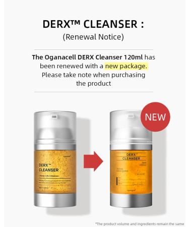 OGANA CELL DERX Revitalizing Facial Cleanser with Peptides & Walnut Microbeads - Gentle Exfoliating Gel To Foam for all Skin Korean Clinic-Developed (120ml/4.05 fl.oz.) - Buy Online on GoSupps.com