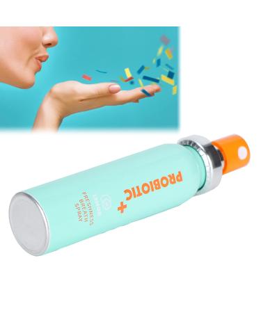 Probiotics Mouth Spray Bad Breath Freshener Oral Spray for Breath Freshening Lemon
