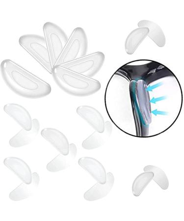 Cybgqp 40 Pairs Anti-Slip Glasses Holders & Silicone Nose Pads - Perfect for Sunglasses & Eyewear - Buy Online on GoSupps.com