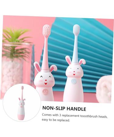 Minkissy 1 Set Rechargeable Sonic Electric Toothbrush for Kids - Vibrating Bristle Toothbrush for Effective Cleaning - Buy Online on GoSupps.com