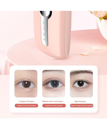 Eyelash Curlers Electric Heated - Electric Beauty Lashes Curler | Quick Heating Eyelash Heat Curler for Long-Lasting Curl Rechargeable Portable Lashes Heating Curler for Naturally Lifted Eyelashes Pink - Buy Online on GoSupps.com