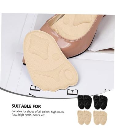 Buy Gatuida Orthotic Insoles - 8 Pairs Metatarsal Foot Pads & High Heel Grips | Gel Arch Support & Sweat Absorbent - Perfect for Comfort & Pain Relief - Buy Online on GoSupps.com