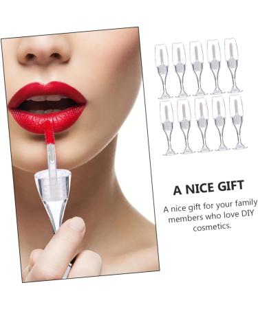  Ipetboom Ipetboom 10-Pack Refillable Mini Wine Glass Shaped Lip Gloss Bottles Sealed for Travel - Buy Online on GoSupps.com