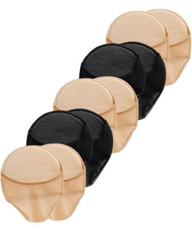 minkissy 16 Pairs Half Socks Toe Socks Topper Liner Socks Breathable Forefoot Pads Compact Metatarsal Pads Non-Slip Metatarsal Pads Foot Cushion Miss Mules Ordinary Lace Net - Buy Online on GoSupps.com