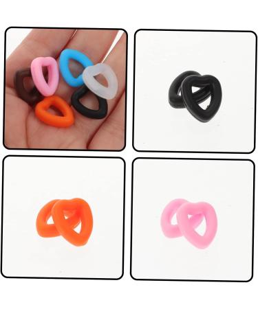 Buy Housoutil Heart-Shaped Silicone Ring Glasses Holders - 30 Pairs of Slipproof Male Hooks for Over Sunglasses | Secure & Stylish Eyewear Accessories - Buy Online on GoSupps.com