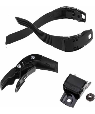 Alemon Inline Roller Skating Shoes Energy Strap 2-Piece Replacement Set - Black, Blue, Pink - Buy Online on GoSupps.com