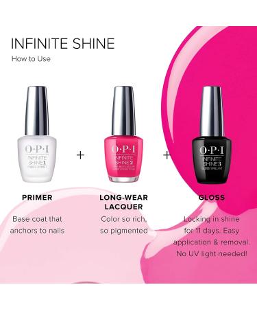 OPI Infinite Shine Long-Wear Pink Lacquer - Me Myself and OPI Spring Collection 0.5 fl oz - Buy Online on GoSupps.com
