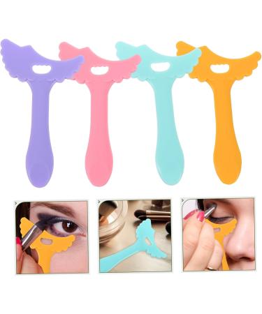 Beavorty 16 Pcs Eyeliner Silicone Molds Eye Makeup Eyeshadow Aid Tool Eyeshadow Stencil Miss Make up - Buy Online on GoSupps.com