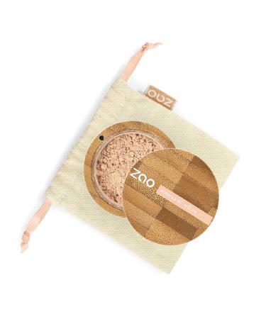 Zao - Bamboo Mineral Silk - Mineral Powder - No. 501 / Clear Beige - 13.5 g