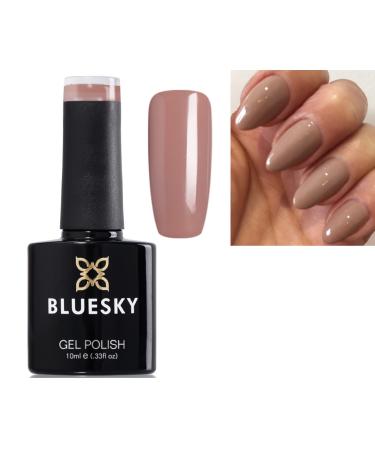 BLUESKY Gel Polish Beige Tan Autumn Winter Color Nail UV LED Soak Off 10ml 63922 (Requires Drying Under UV LED Lamp) Beige 10 ml (Pack of 1)