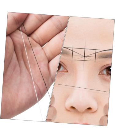 SOESFOUFU Eyebrow Drawing Ruler 2pcs Eyebrow Positioning Line Makeup Tools Eyebrow Wire Ruler Ink Eyebrow Mapping Ruler - Buy Online on GoSupps.com