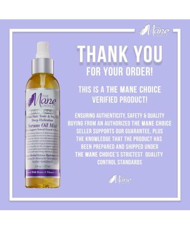 The Mane Choice Heavenly Halo Herbal Hair Tonic Soy Milk Serum Oil Mist - 6 oz (Yellow) - Buy Online on GoSupps.com