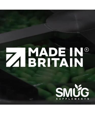 SMUG Supplements Biotin 10000mcg Tablets - 120 High Strength One-a-Day Pills for Hair, Skin & Nails - Vegan, Made in Britain - Buy Online on GoSupps.com