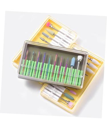 Ipetboom 1 Set Kit De Ceramic Shave Bowl Electrical Tools Water Dipper Manicure Pedicure Bit Pedicure Kit Manicure Sand Tool Manicure Kit Silicone Scar Gel Nail Grinding Head - Buy Online on GoSupps.com