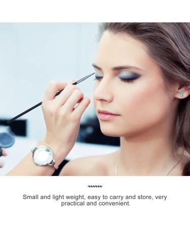 FOMIYES 5Pcs Eyeliner Brush Safe Portable Durable Eyeliner Applicator Makeup Tool Lipstick Brush 18x0.4cm Black - Buy Online on GoSupps.com