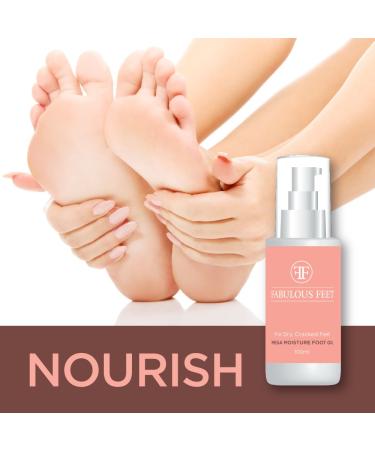 Fabulous Feet Oil - Mega Rejuvenating & Moisturizing Treatment for Dry Cracked Feet & Heels | International Shipping - Buy Online on GoSupps.com