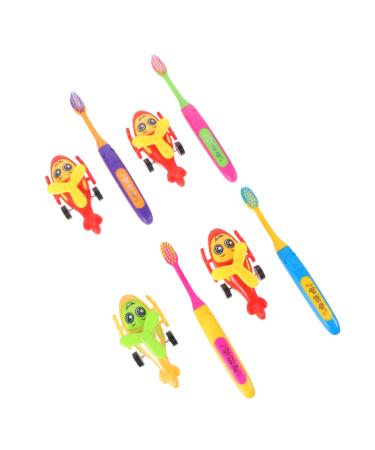 Minkissy 4 sets children's toys toothbrush children's toothbrush tooth cleaning brush children's toothbrush suction toothbrush children's toothbrush suction toothbrush toothbrush toothbrush tools