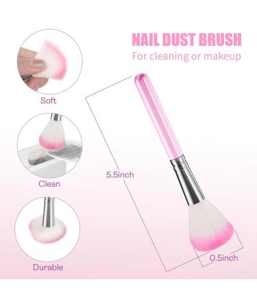 2 Set Nail Dip Powder Portable Nail Dipping Powder Kit Featuring Nail Dust Brush and Metal Cuticle Pusher For High Quality Home Manicure Experience - Buy Online on GoSupps.com