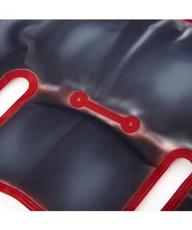 Fay Extra Large Warfish Neck Cushion - Black Natural Bog Pillow Red Heat Cushion & Flexible Shoulder Pad for Ultimate Comfort - Buy Online on GoSupps.com