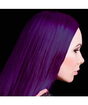 Manic Panic Deep Purple Dream Hair Dye - Vegan & Cruelty-Free Semi-Permanent 2 Pack (2 x 118ml) - Buy Online on GoSupps.com