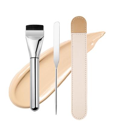 Foundation Makeup Brush - Foundation Liquid Makeup Concealer Brush | Smooth Application Makeup Tool for Travel Business Trip Home Dormitory