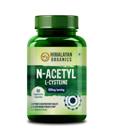 Generic N-Acetyl L-Cysteine | Non-GMO | Gluten-Free | Supports Respiratory Health & Glutathione Production (60 Capsules)