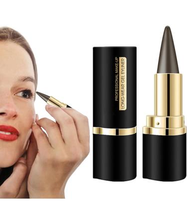 Black Eyeliner Gel | Waterproof Smudge-Proof High Performance Liner | Matte Black Eye-Liner Pencil Eyeliner Gel Stick Makeup Eye-Liners High Performance Liner for Women Pochy - Buy Online on GoSupps.com