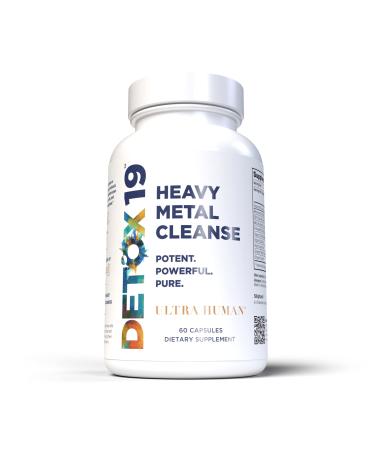 Ultra Human Detox - Boosts Natural Energy and Immune System Supports Daily Detox and Optimal pH Max Absorption Alkaline Capsules Easy to Take (60 Capsules) - Buy Online on GoSupps.com