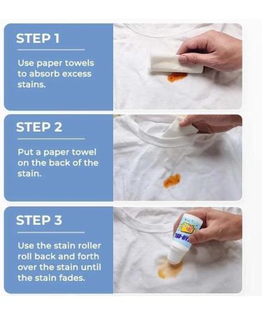 2PCS StainÂ RemoverÂ Roller-ballÂ Cleaner Stain Remover-Roll Bead Design Multi-purpose Clothes Cleaner Portable Clothes Stain Remover Clothes Stain Remover Magic Remover-Rolling Bead for Clothes - Buy Online on GoSupps.com