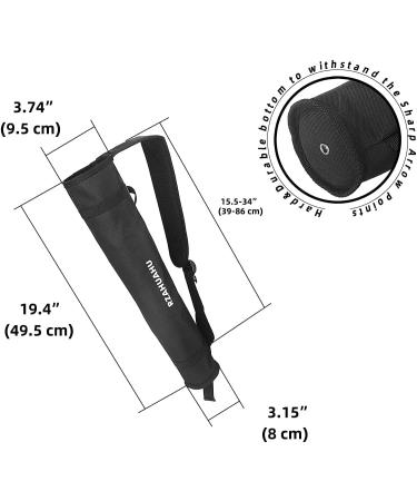 RZAHUAHU Archery Arrow Quiver - Adjustable Storage Bags for Bow Hunting and Target Practice - Hip and Back Holder for 2 Arrows - Outdoor Archery Accessories - Buy Online on GoSupps.com