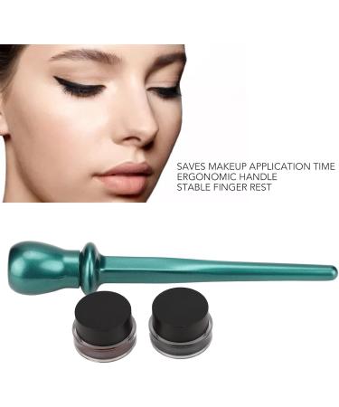 Makeup Tool with Black Brown Cream Beauty Waterproof Silicone Guide Wand Pen Brush - Buy Online on GoSupps.com