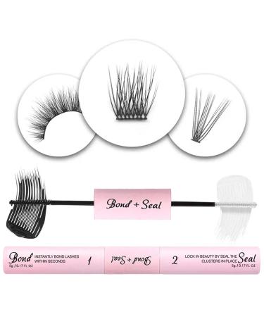 Waterproof False Eyelash Glue - Lash Glue Waterproof 5g Waterproof Double End Lashes Glue Strong Hold and Long Lasting Lash Glue for DIY Eyelash Extensions at Home Welts - Buy Online on GoSupps.com