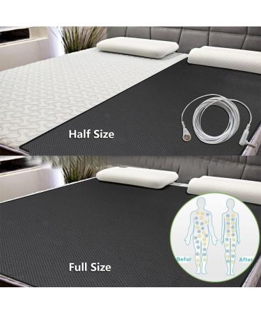 Improved Sleep Equipment Mat - Reduces Anxiety Pain & Inflammation | 66x99.1 cm with 4.5m Ground Cord - Buy Online on GoSupps.com