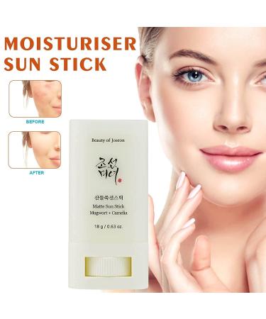 Beauty of Joseon Matte Sunscreen Stick SPF50 - Mugwort & Camellia, 2023 Korean Sun Cream for All Skin Types - Buy Online on GoSupps.com
