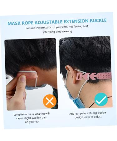 Buy Healeved 10-Piece Silicone Earrings Aid Extension Set | Colorful Ear Handles with Hooks for Easy Wear | International Shipping Available - Buy Online on GoSupps.com