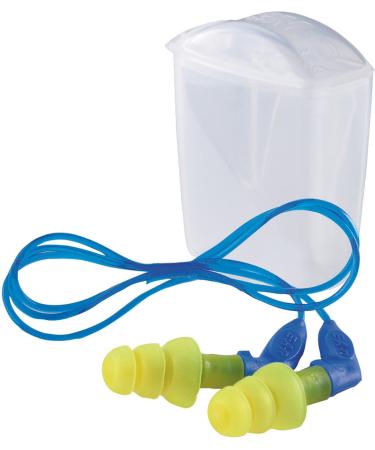 3M EAR Ultrafit X earplugs UF01014 with cord SNR 35 dB reusable including storage box 1 pair