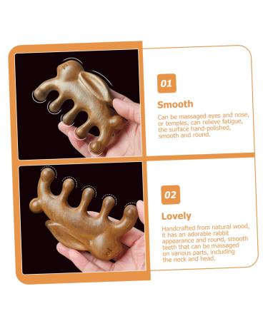 CLISPEED 3pcs Green Sandalwood Massage Comb Set | Multipurpose Wooden Combs for Hair & Scalp | International Dropshipping Available - Buy Online on GoSupps.com