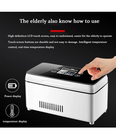 Mini Insulin Cooler Nsulin Cool Box Electric Portable Medication Fridge Small Car Fridge 2-8 Cooler Bag Thermostat for Car Travel Home - Buy Online on GoSupps.com